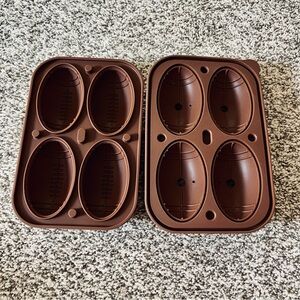American Football Silicone Ice Molds